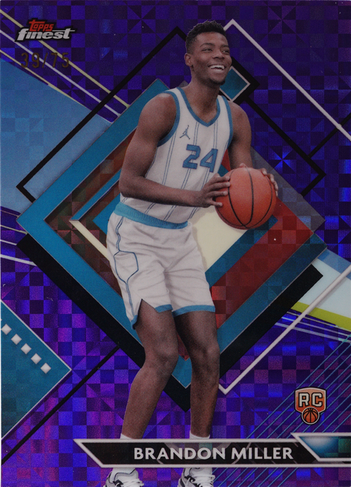 Brandon Miller trading card