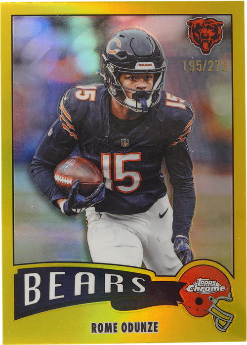 Rome Odunze trading card