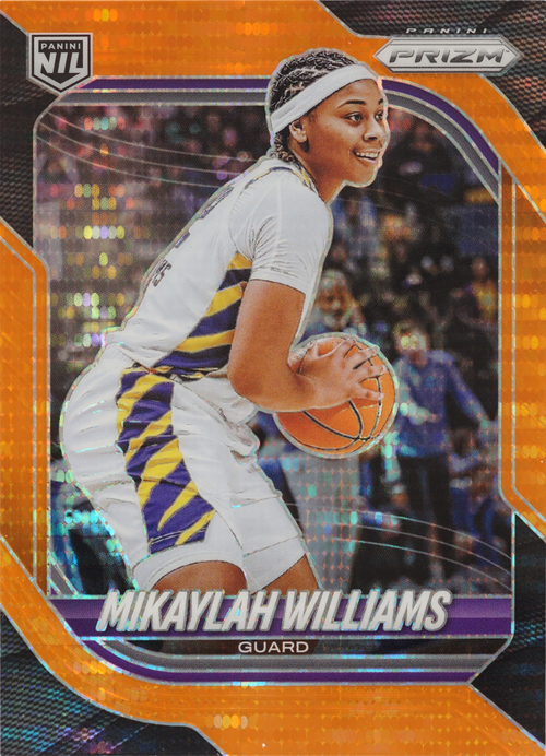 Mikaylah Williams trading card