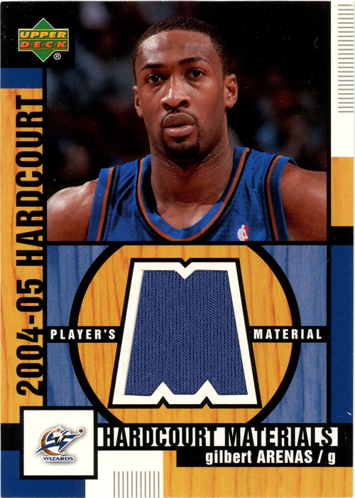 Gilbert Arenas trading card