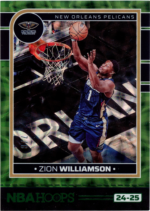 Zion Williamson trading card