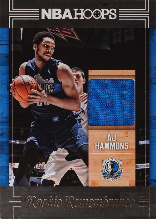 AJ Hammons trading card