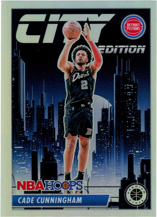 Cade Cunningham trading card