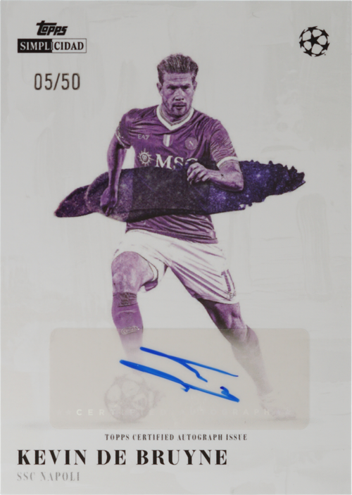 Kevin De Bruyne trading card