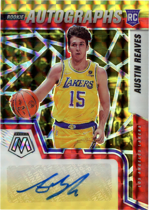 Austin Reaves trading card