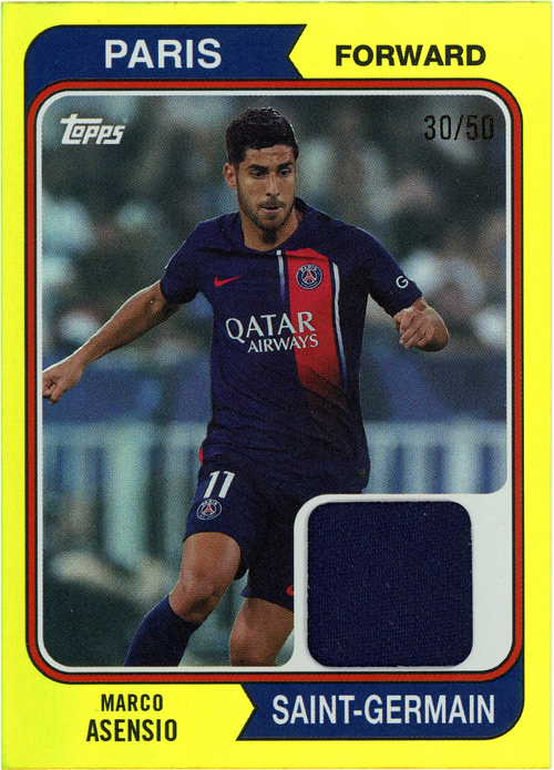 Marco Asensio trading card