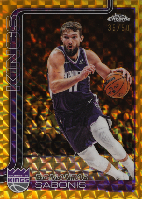 Domantas Sabonis trading card
