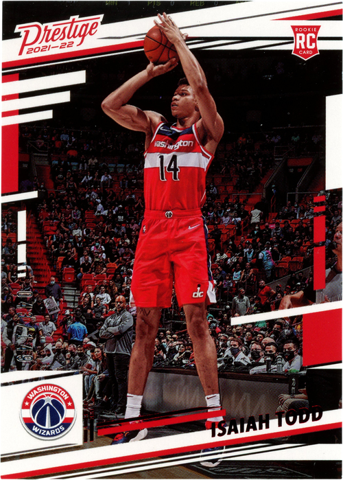 Isaiah Todd trading card