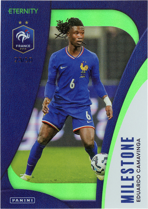 Eduardo Camavinga trading card