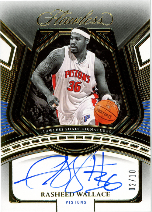 Rasheed Wallace trading card