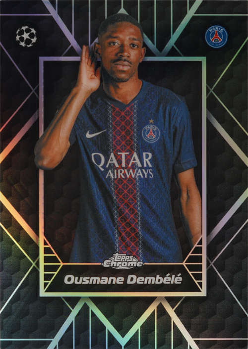 Ousmane Dembélé trading card