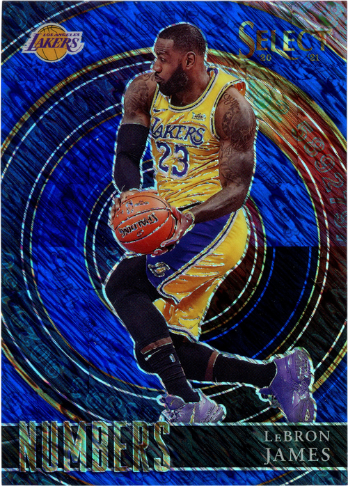 LeBron James trading card