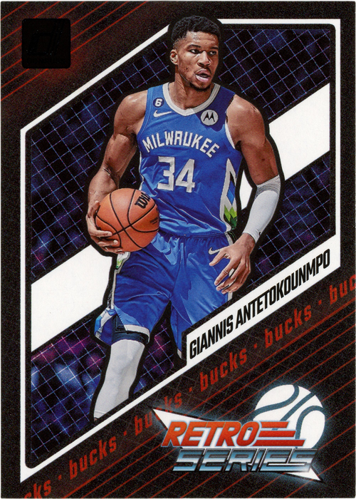 Giannis Antetokounmpo trading card