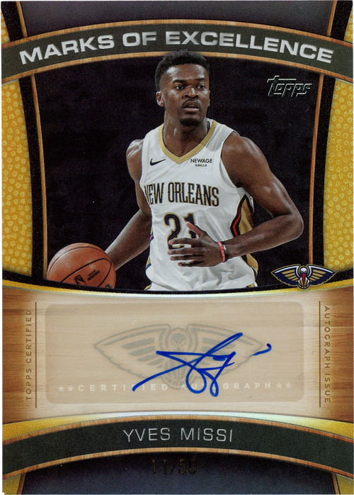 Yves Missi trading card