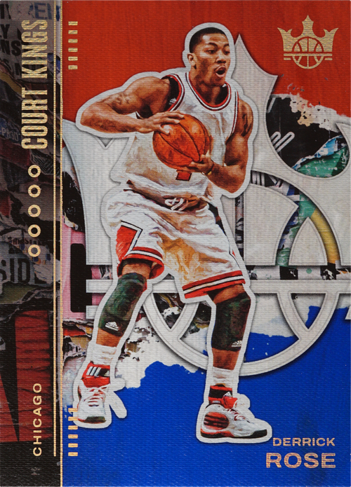 Derrick Rose trading card