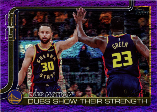 Dubs Nation: Dubs Show Their Strength trading card