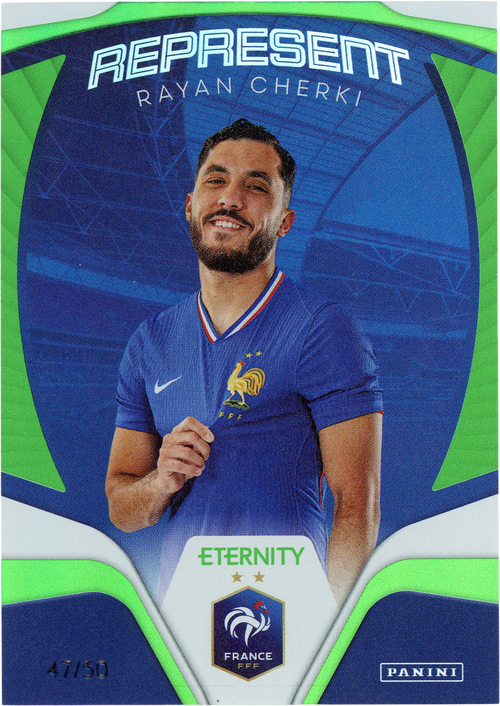 Rayan Cherki trading card