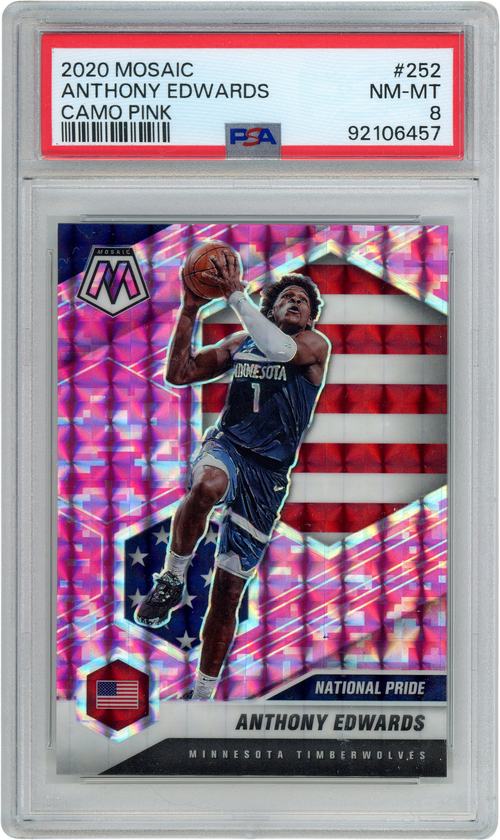 Anthony Edwards trading card