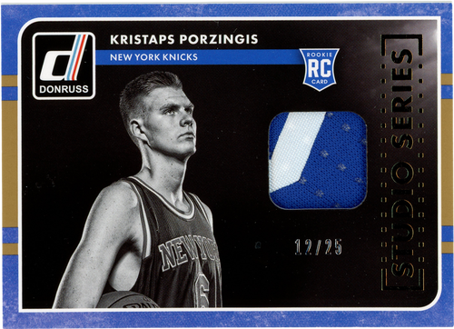 Kristaps Porzingis trading card