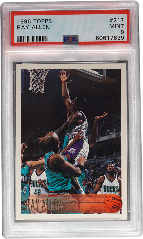 Ray Allen trading card