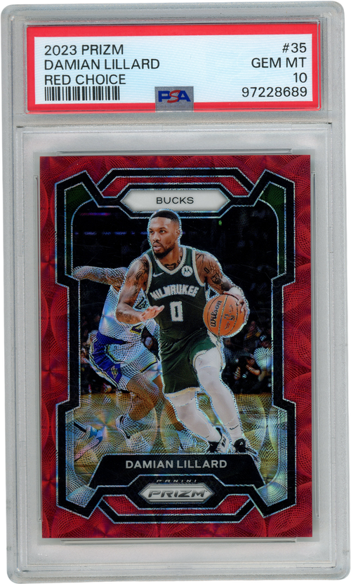Damian Lillard trading card