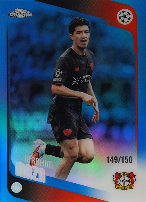 Ibrahim Maza trading card