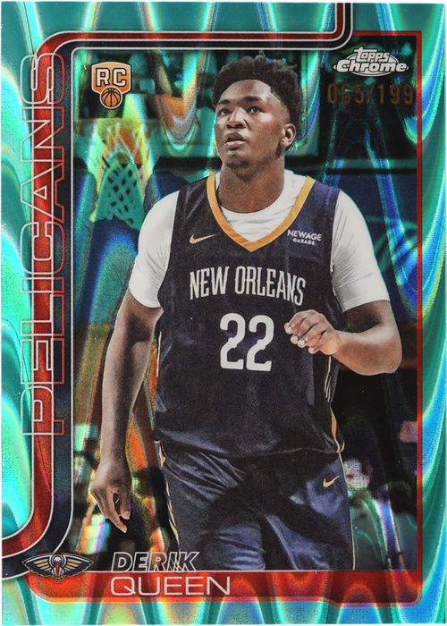 Derik Queen trading card