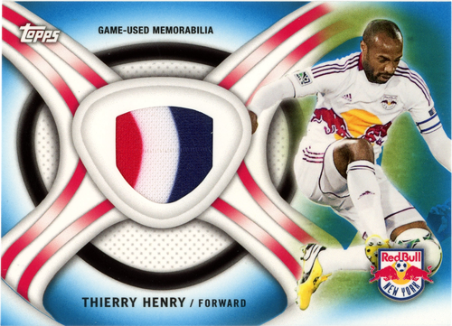 Thierry Henry trading card