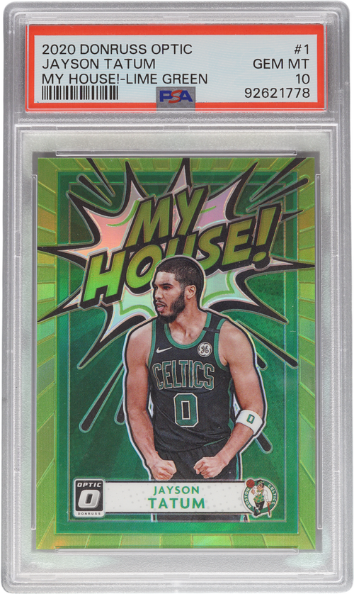 Jayson Tatum trading card