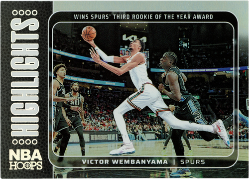 Victor Wembanyama trading card