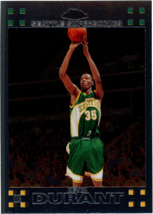 Kevin Durant trading card