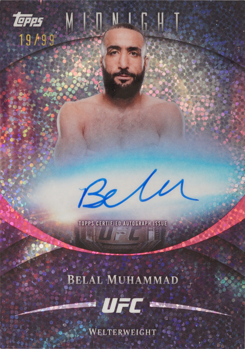 Belal Muhammad trading card