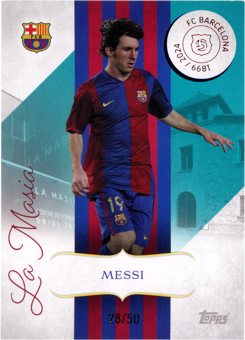 Lionel Messi trading card