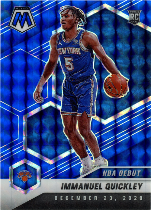 Immanuel Quickley trading card