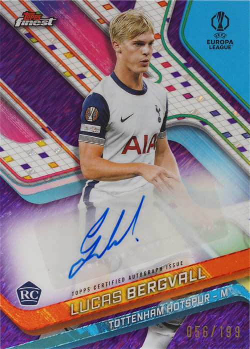 Lucas Bergvall trading card