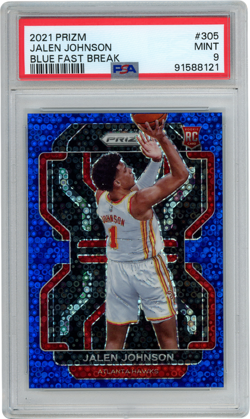 Jalen Johnson trading card