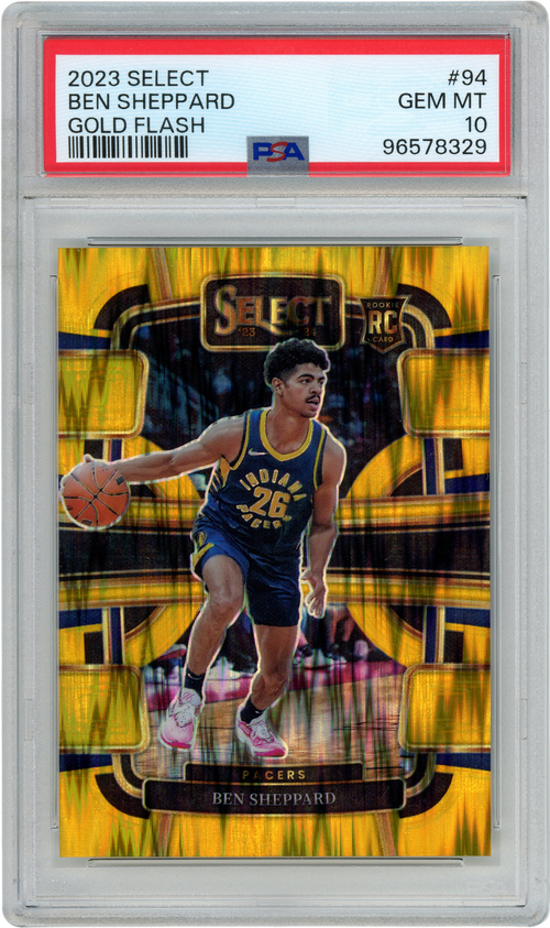 Ben Sheppard trading card