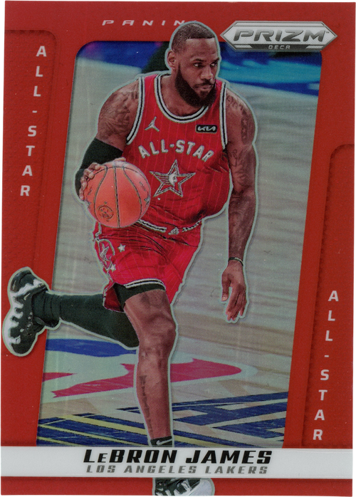 LeBron James trading card