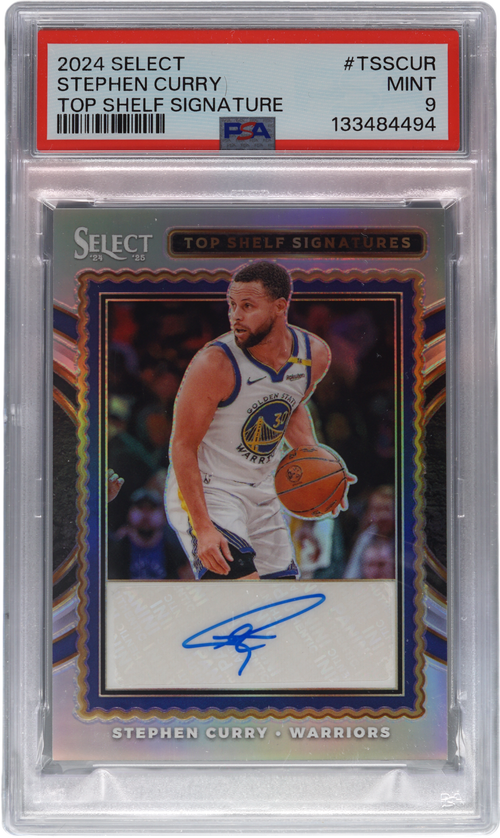 Stephen Curry trading card