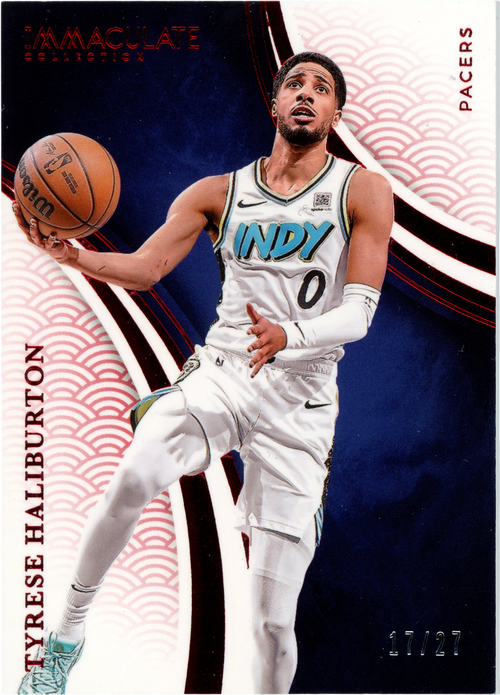 Tyrese Haliburton trading card