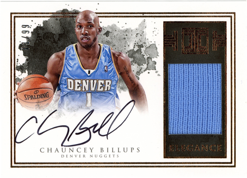 Chauncey Billups trading card