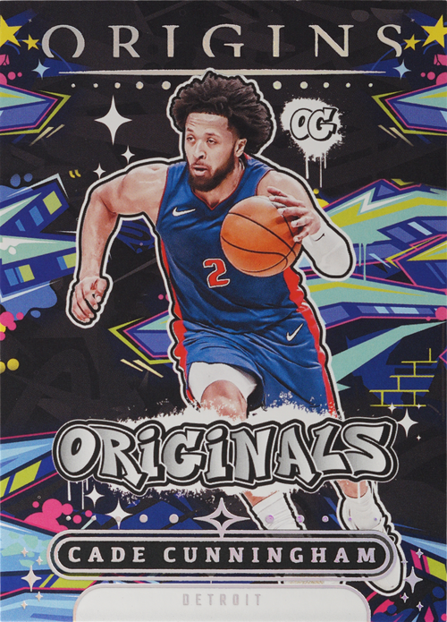 Cade Cunningham trading card