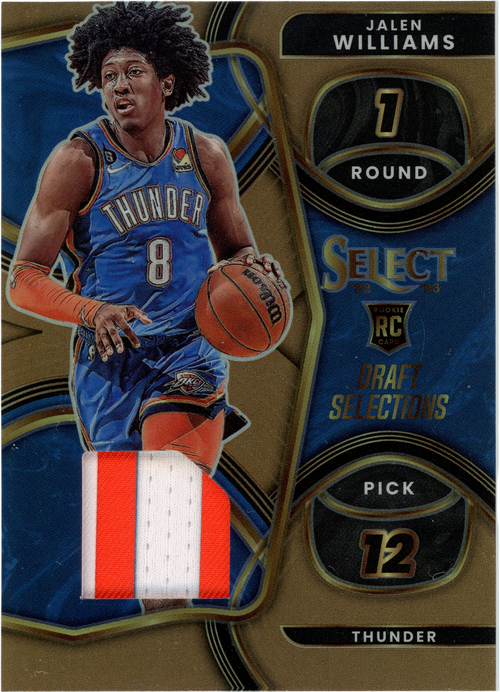 Jalen Williams trading card