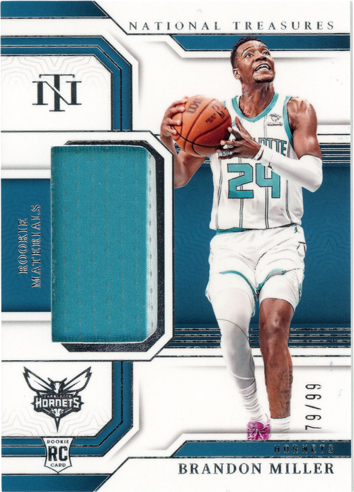 Brandon Miller trading card