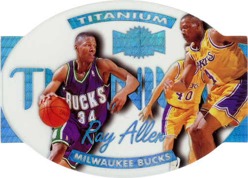 Ray Allen trading card