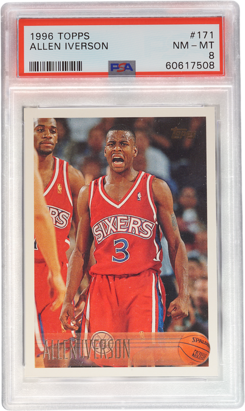 Allen Iverson trading card