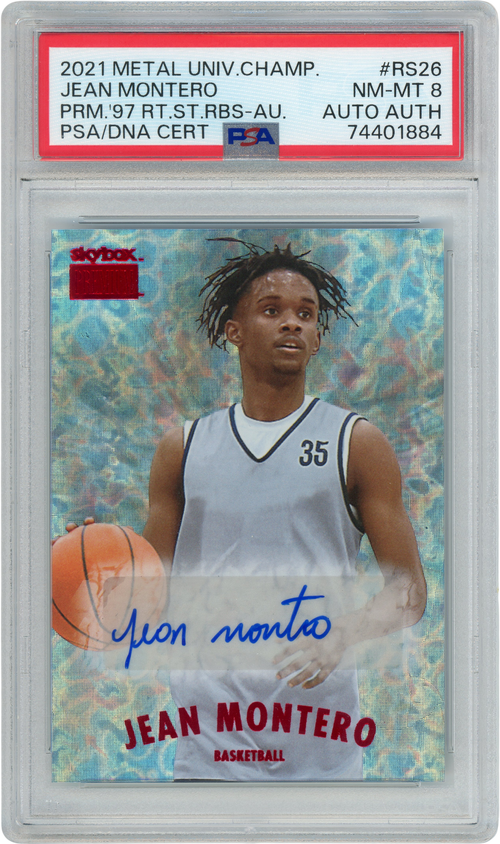 Jean Montero trading card