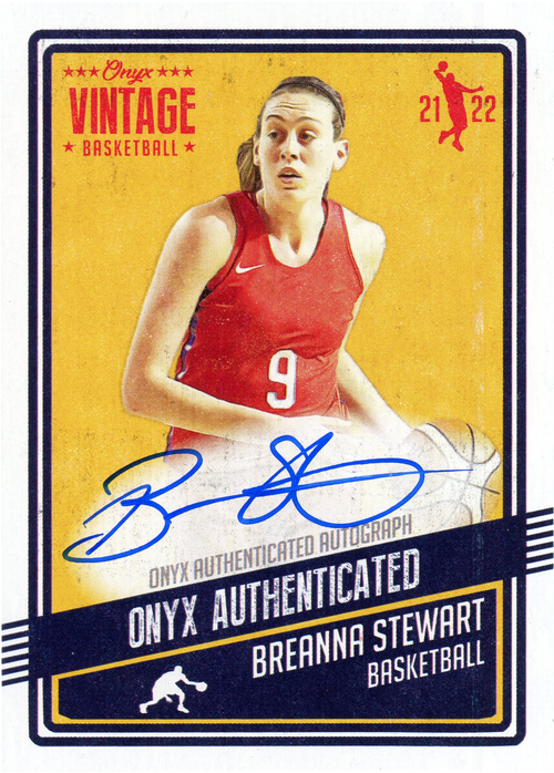 Breanna Stewart trading card