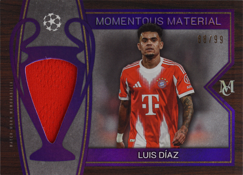 Luis Díaz trading card