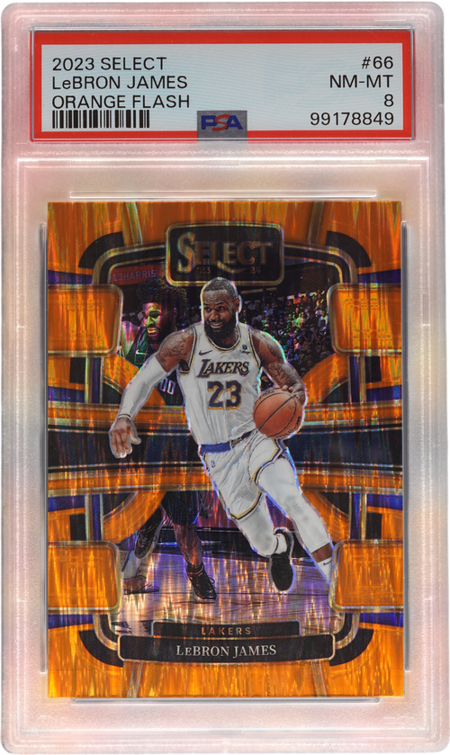 LeBron James trading card